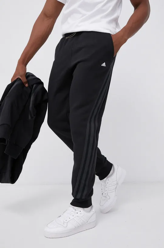 μαύρο Παντελόνι adidas Performance Ανδρικά