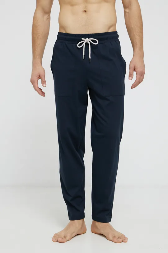 σκούρο μπλε Βαμβακερό παντελόνι πιτζάμα Marc O'Polo Ανδρικά