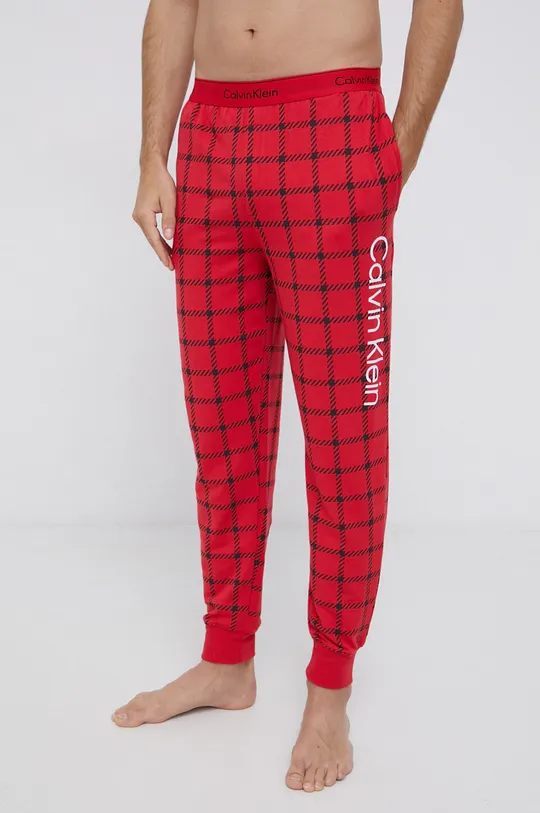 czerwony Calvin Klein Underwear Spodnie piżamowe Męski