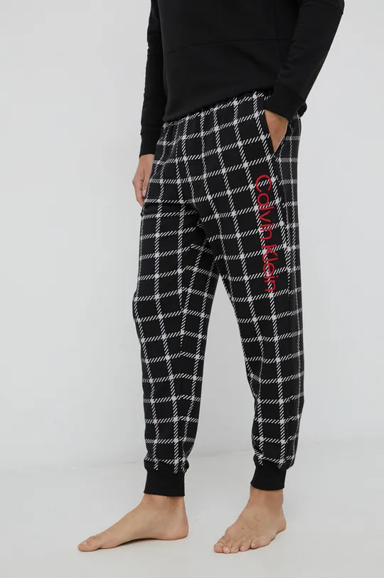 Pyžamové nohavice Calvin Klein Underwear čierna