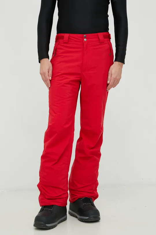 Columbia spodnie snowboardowe czerwony
