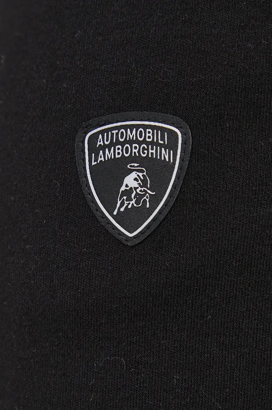 czarny Lamborghini Spodnie