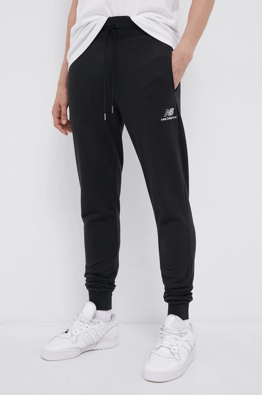 negru New Balance pantaloni MP11590BK De bărbați