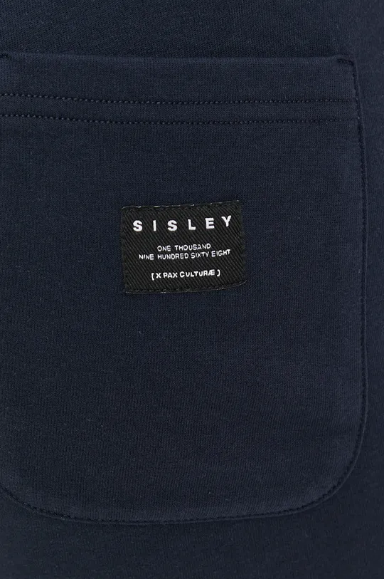 granatowy Sisley Spodnie