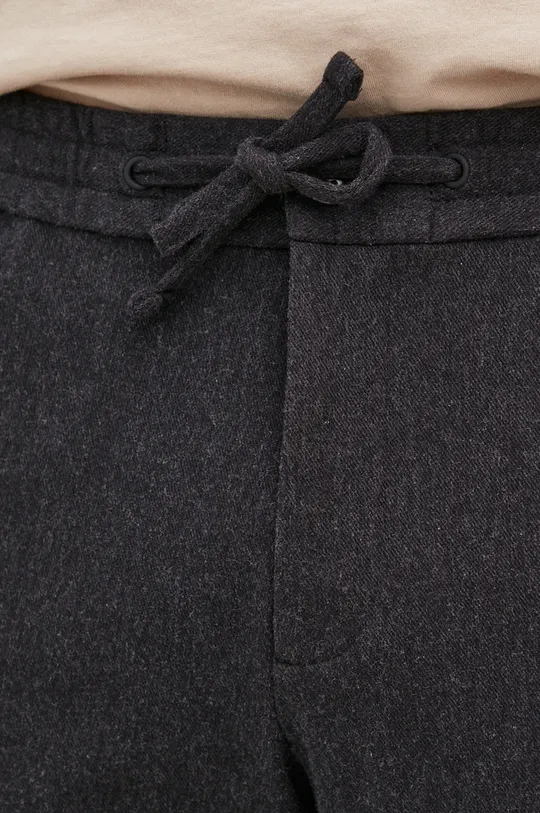 czarny Sisley Spodnie
