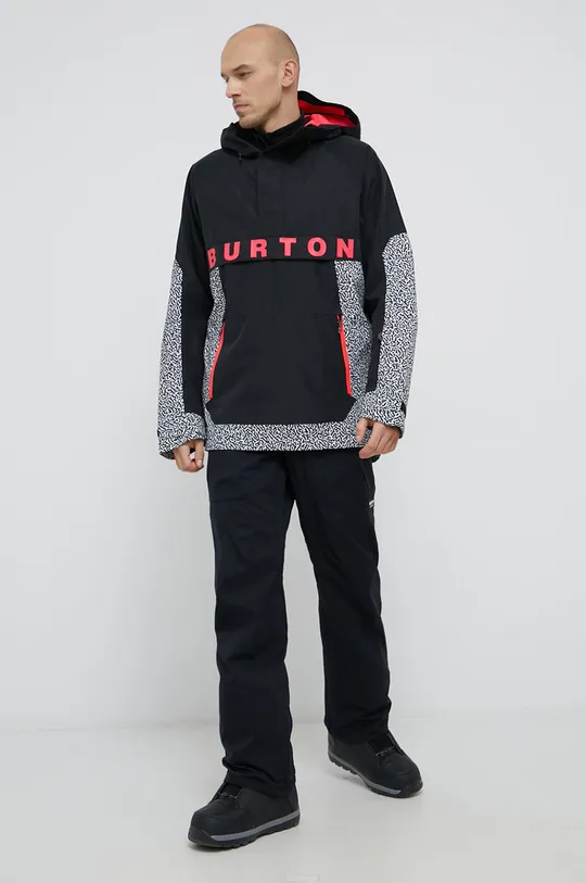 Hlače za snowboarding Burton crna