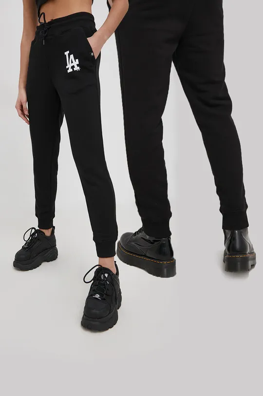 czarny 47 brand Spodnie Unisex