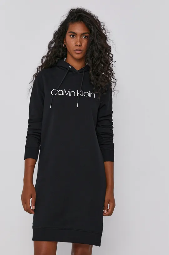 czarny Calvin Klein Sukienka