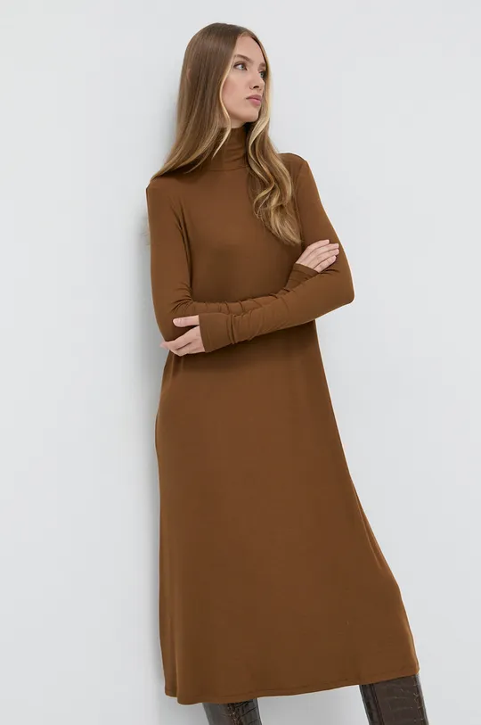 Max Mara Leisure sukienka brązowy