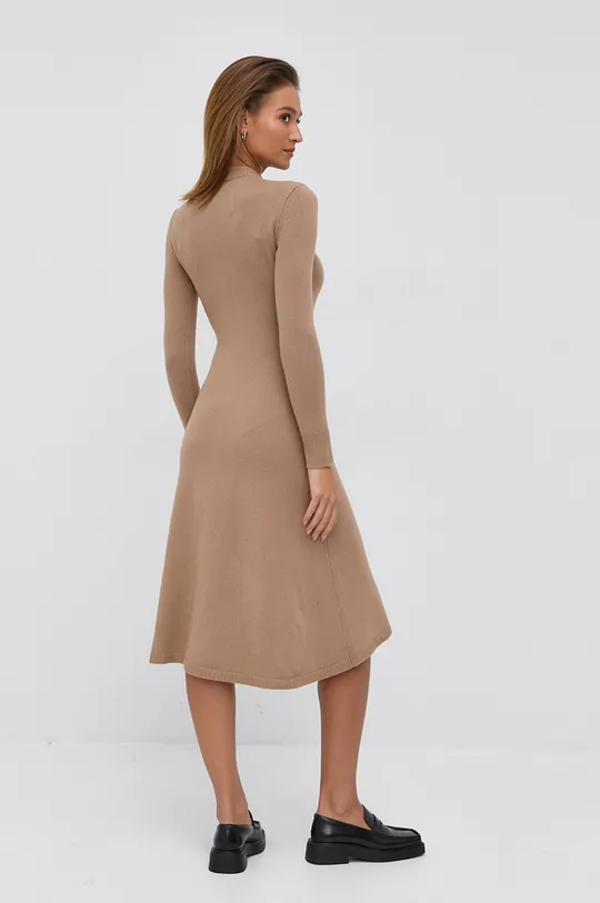 Μάλλινο φόρεμα Lauren Ralph Lauren  20% Βαμβάκι, 25% Πολυαμίδη, 55% Μαλλί