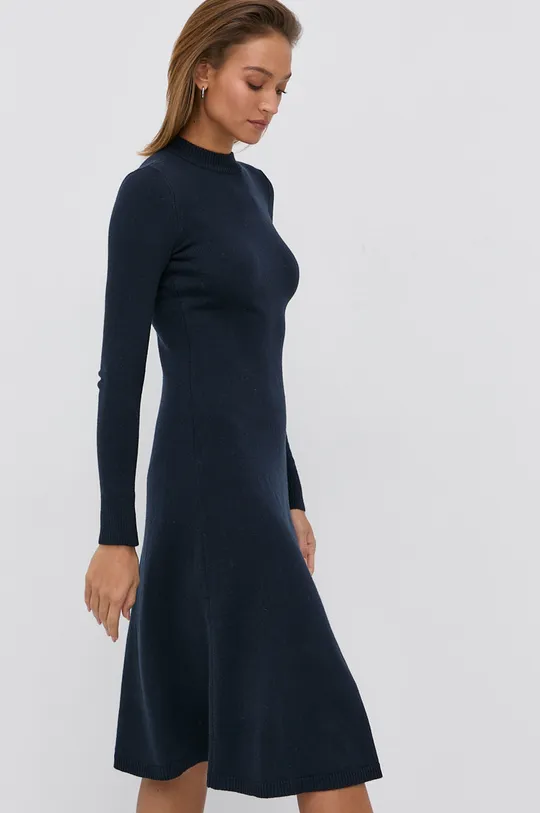 σκούρο μπλε Μάλλινο φόρεμα Lauren Ralph Lauren Γυναικεία