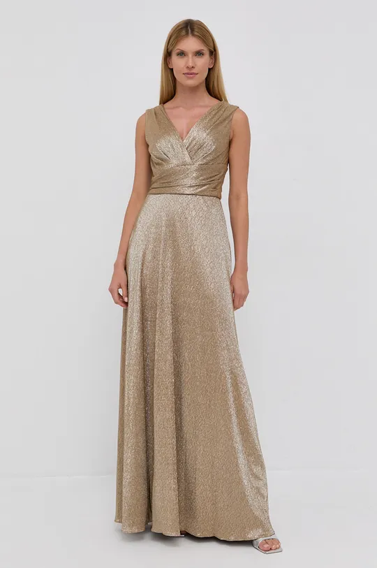Φόρεμα Lauren Ralph Lauren χρυσαφί