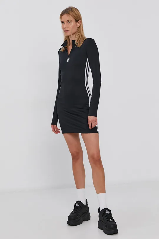 μαύρο Φόρεμα adidas Originals Γυναικεία