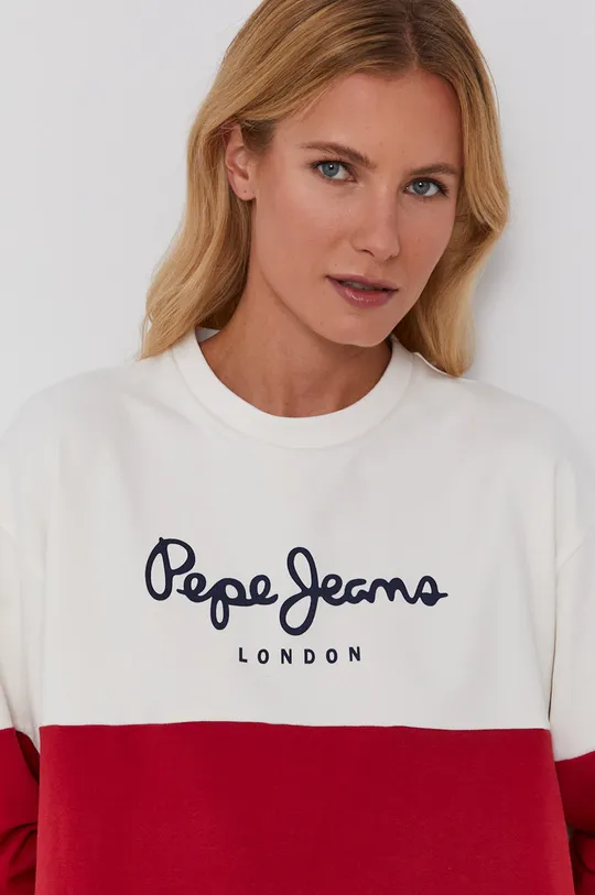 czerwony Pepe Jeans Sukienka Blanche