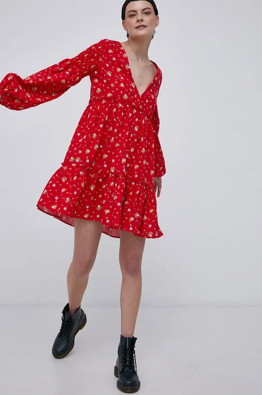 κόκκινο Φόρεμα Billabong Γυναικεία