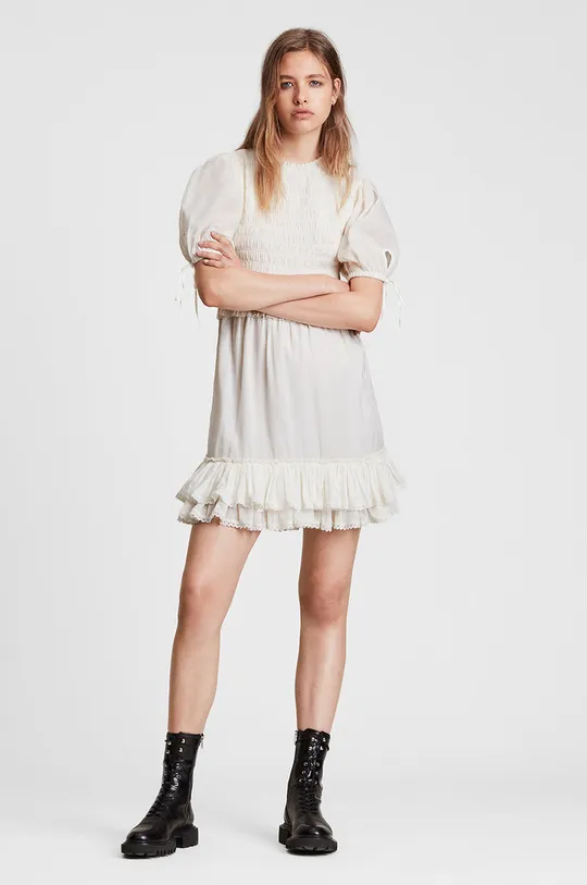 Платье AllSaints  Подкладка: 100% Хлопок Основной материал: 45% Хлопок, 55% Вискоза
