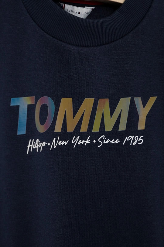 Παιδικό φόρεμα Tommy Hilfiger σκούρο μπλε