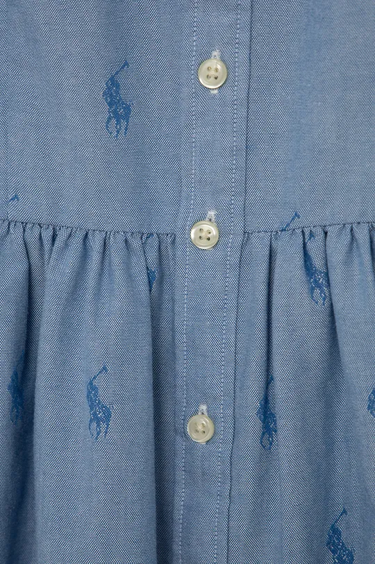 Dječja haljina Polo Ralph Lauren  Temeljni materijal: 100% Pamuk