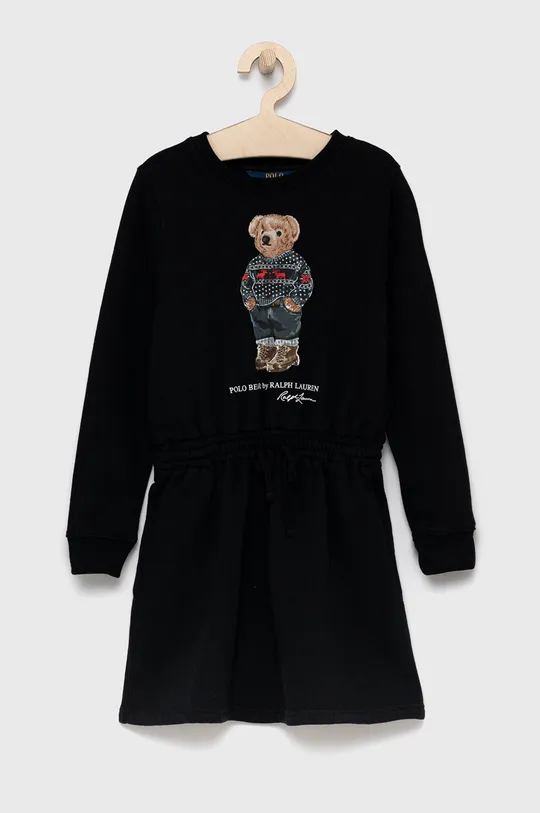 чёрный Детское платье Polo Ralph Lauren Для девочек