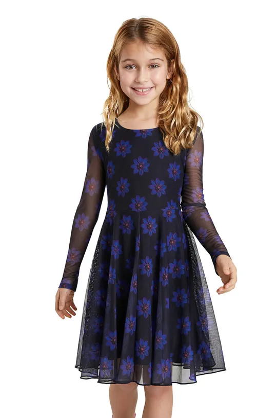 σκούρο μπλε Παιδικό φόρεμα Desigual Για κορίτσια