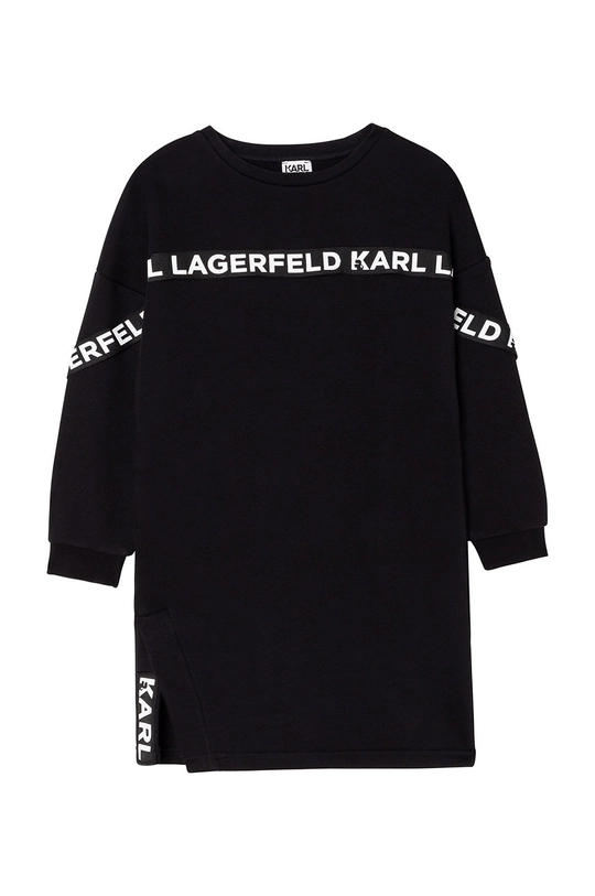 Karl Lagerfeld Sukienka dziecięca Z12187.156.162 czarny