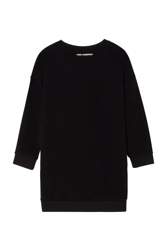 Karl Lagerfeld - Dievčenské šaty čierna
