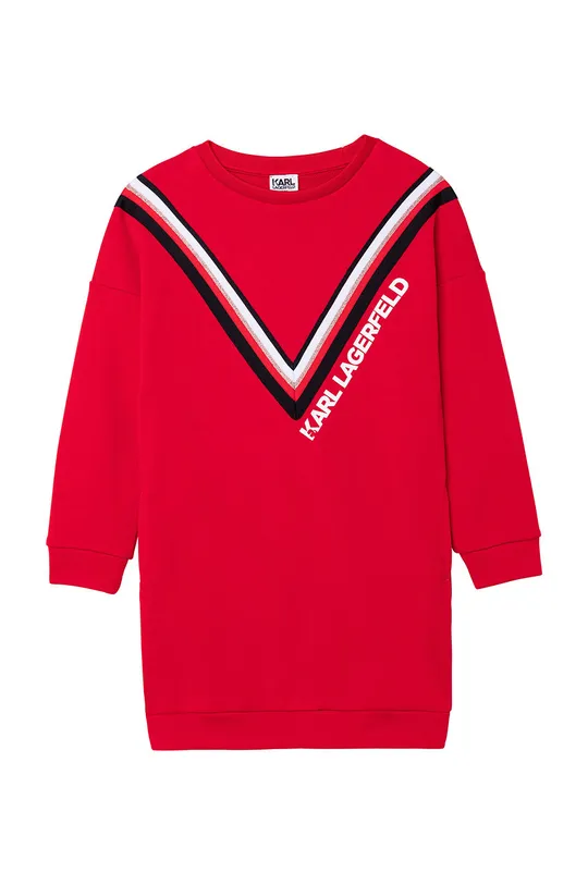 červená Karl Lagerfeld - Dievčenské šaty Dievčenský