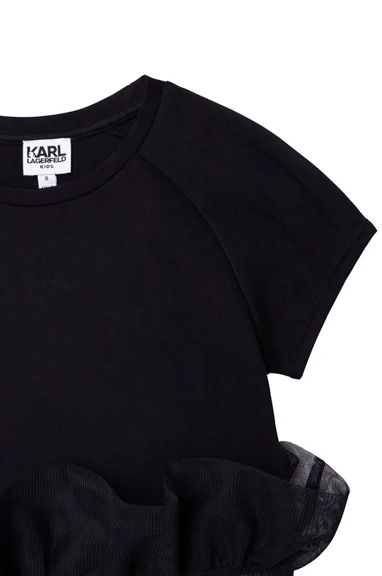 чорний Дитяча сукня Karl Lagerfeld