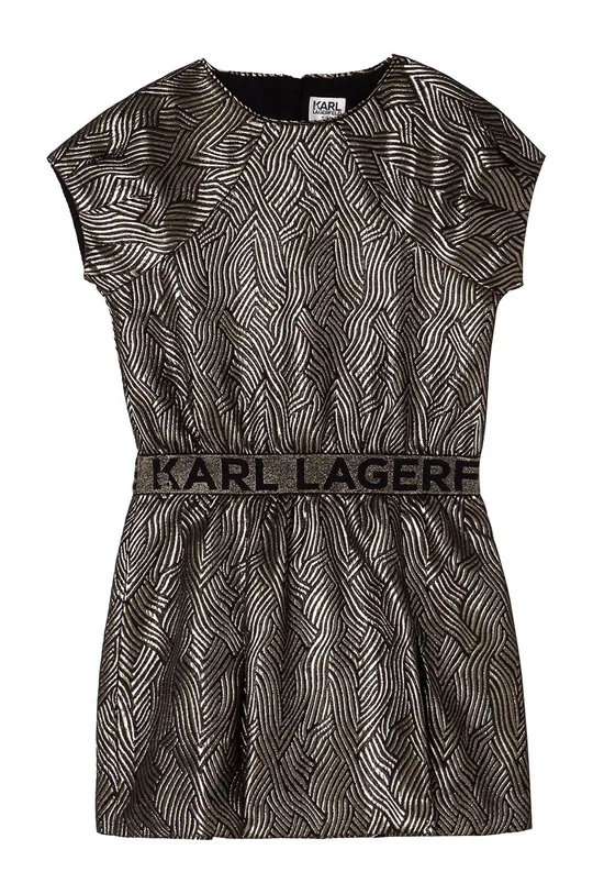 Karl Lagerfeld - Dievčenské šaty zlatá