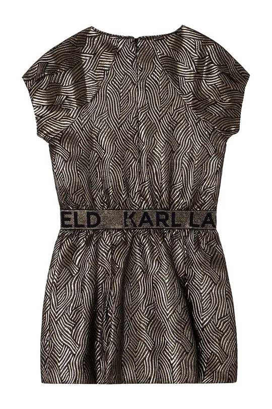 Karl Lagerfeld - Dievčenské šaty  Podšívka: 100% Viskóza Základná látka: 88% Polyester, 12% Metalické vlákno