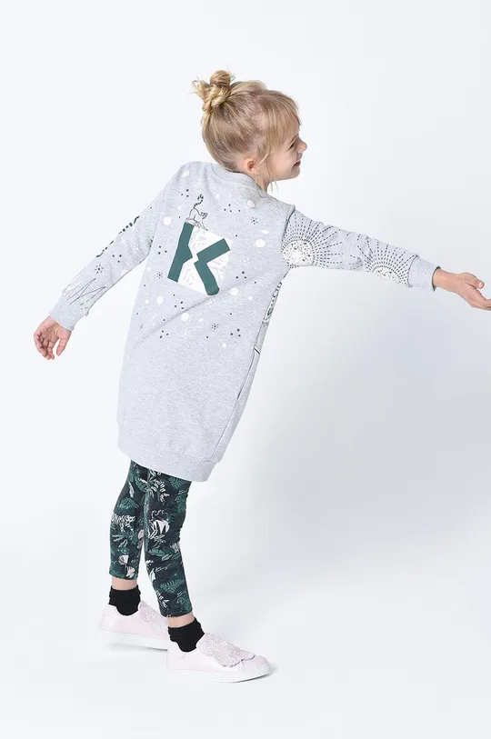 сірий KENZO KIDS - Дитяча сукня Для дівчаток