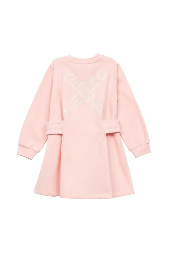 Детское платье Kenzo Kids розовый