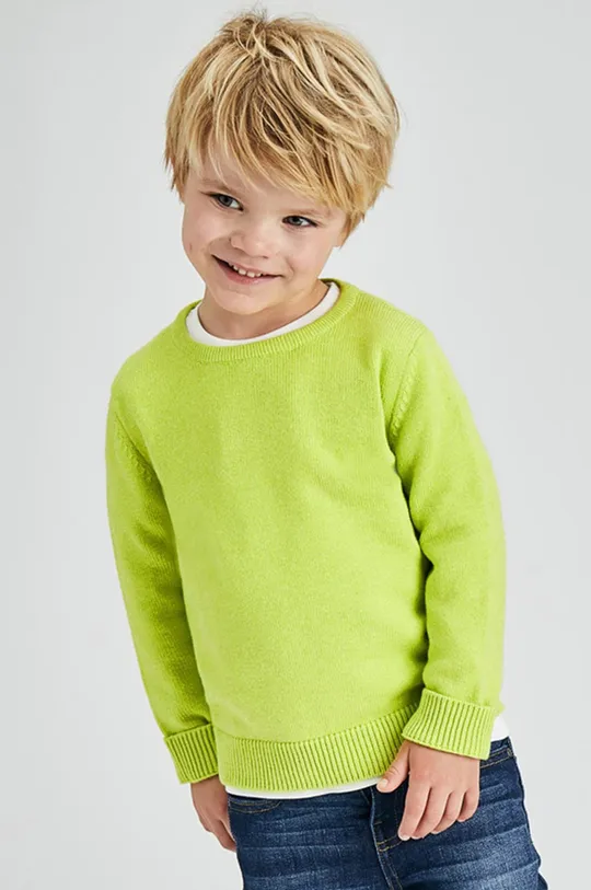 зелений Дитячий светр Mayoral Для хлопчиків