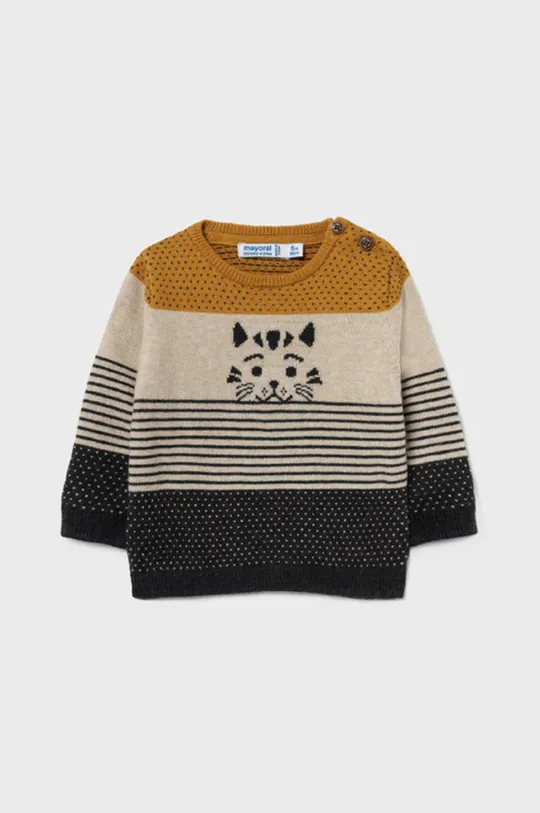 коричневый Детский свитер Mayoral Для мальчиков
