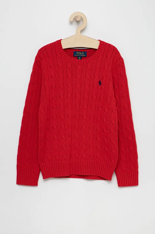 κόκκινο Παιδικό πουλόβερ Polo Ralph Lauren Για αγόρια