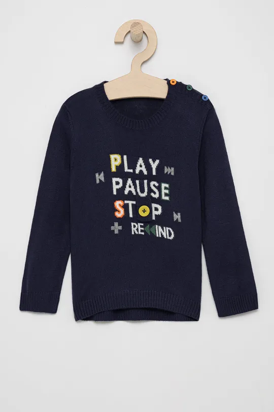 тёмно-синий Детский свитер United Colors of Benetton Для мальчиков