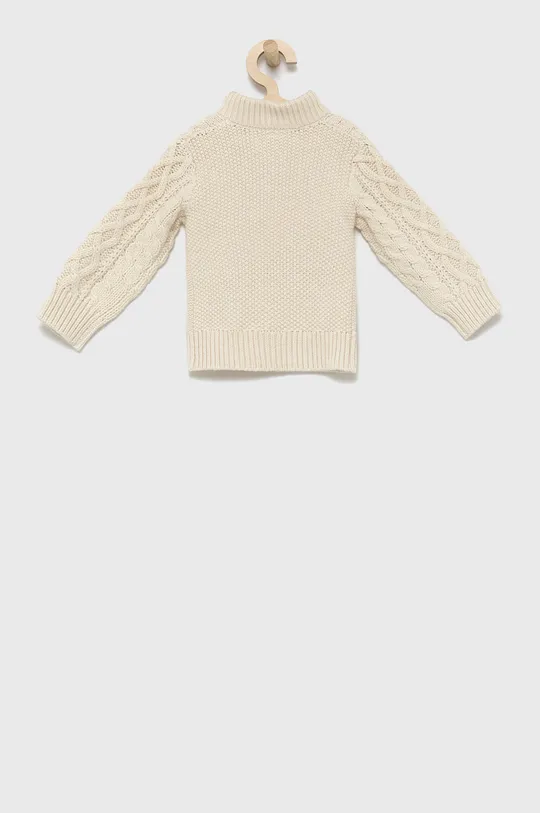 Παιδικό πουλόβερ από μείγμα μαλλιού GAP μπεζ