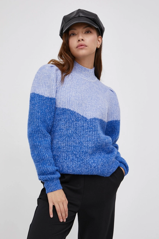 fioletowy Vero Moda Sweter z domieszką wełny Damski