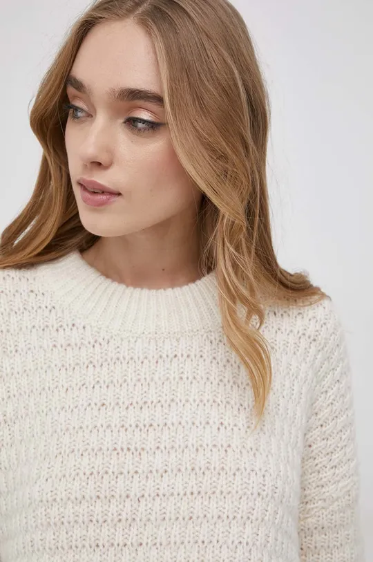 beżowy Vero Moda Sweter