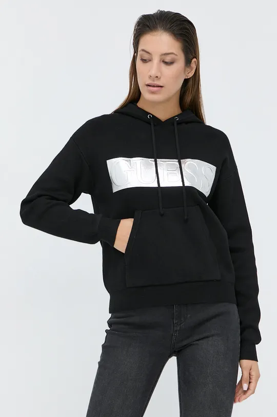 Guess - Sweter czarny