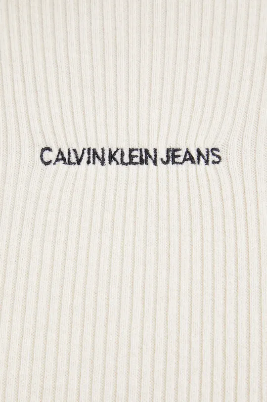 Calvin Klein Jeans - Sweter z domieszką wełny J20J216606.4890 Damski
