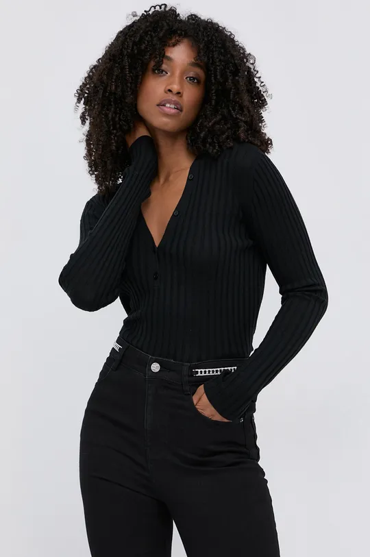 μαύρο Μάλλινο πουλόβερ Miss Sixty Γυναικεία