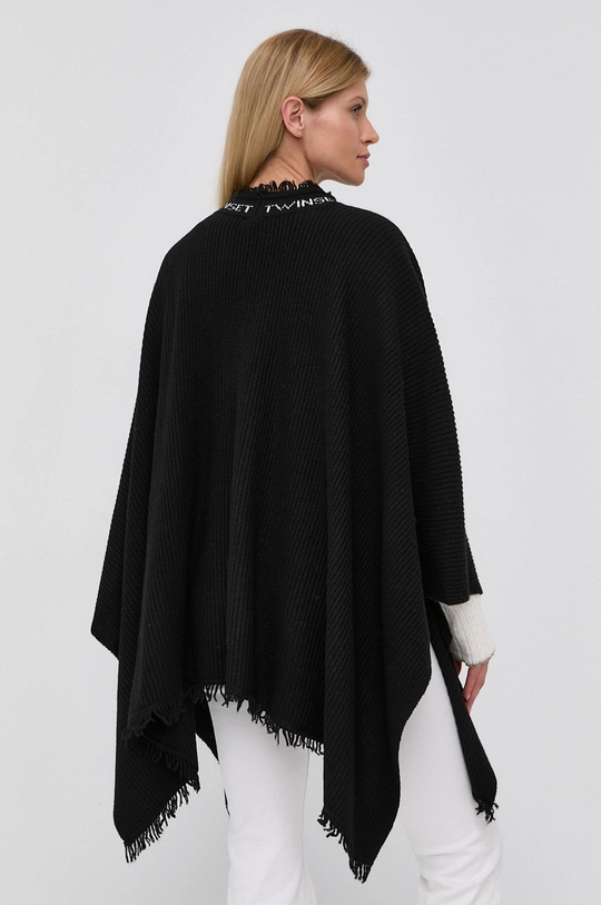 Twinset Poncho z domieszką wełny 35 % Poliamid, 21 % Wełna, 35 % Wiskoza, 9 % Alpaka