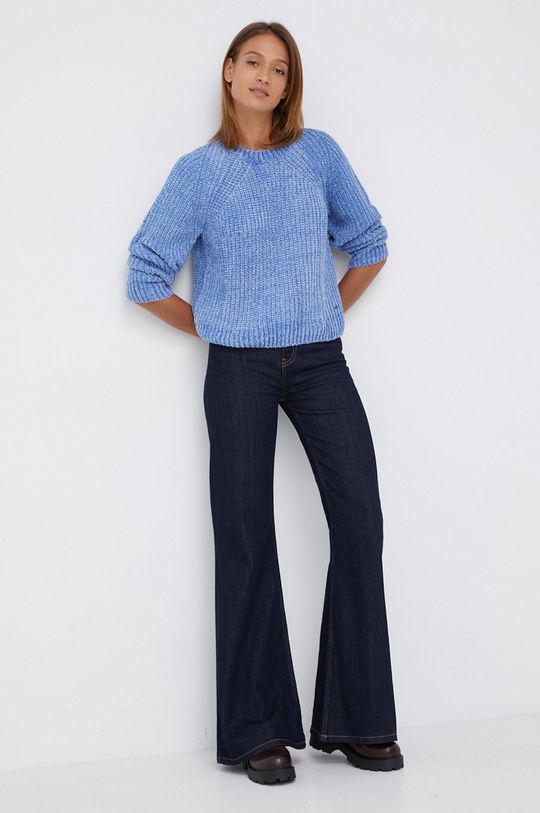 Pepe Jeans Sweter Lisa jasny niebieski