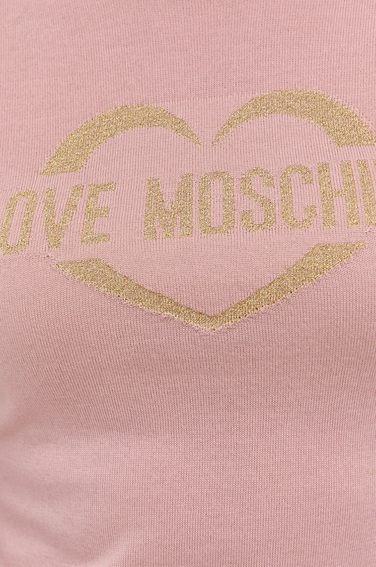 Love Moschino Sweter wełniany Damski