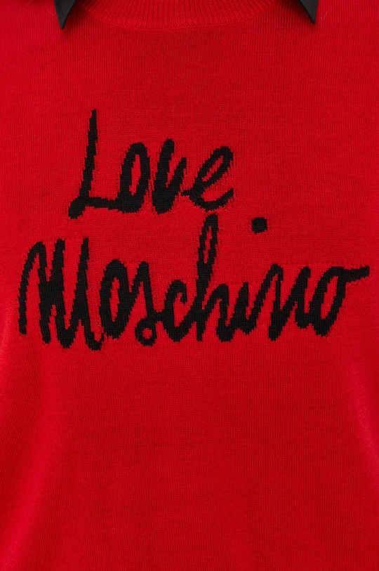 Vlnený sveter Love Moschino Dámsky