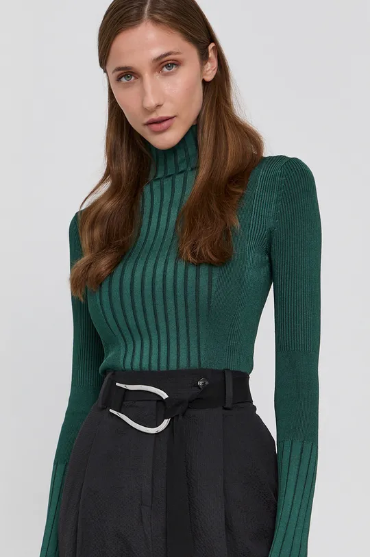 zöld Victoria Victoria Beckham pulóver