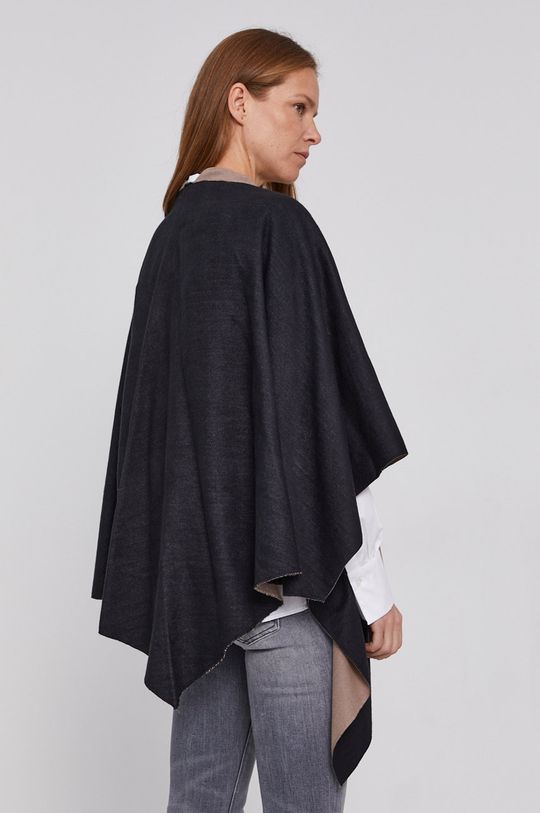 United Colors of Benetton - Poncho 60 % Poliester, 40 % Wiskoza
