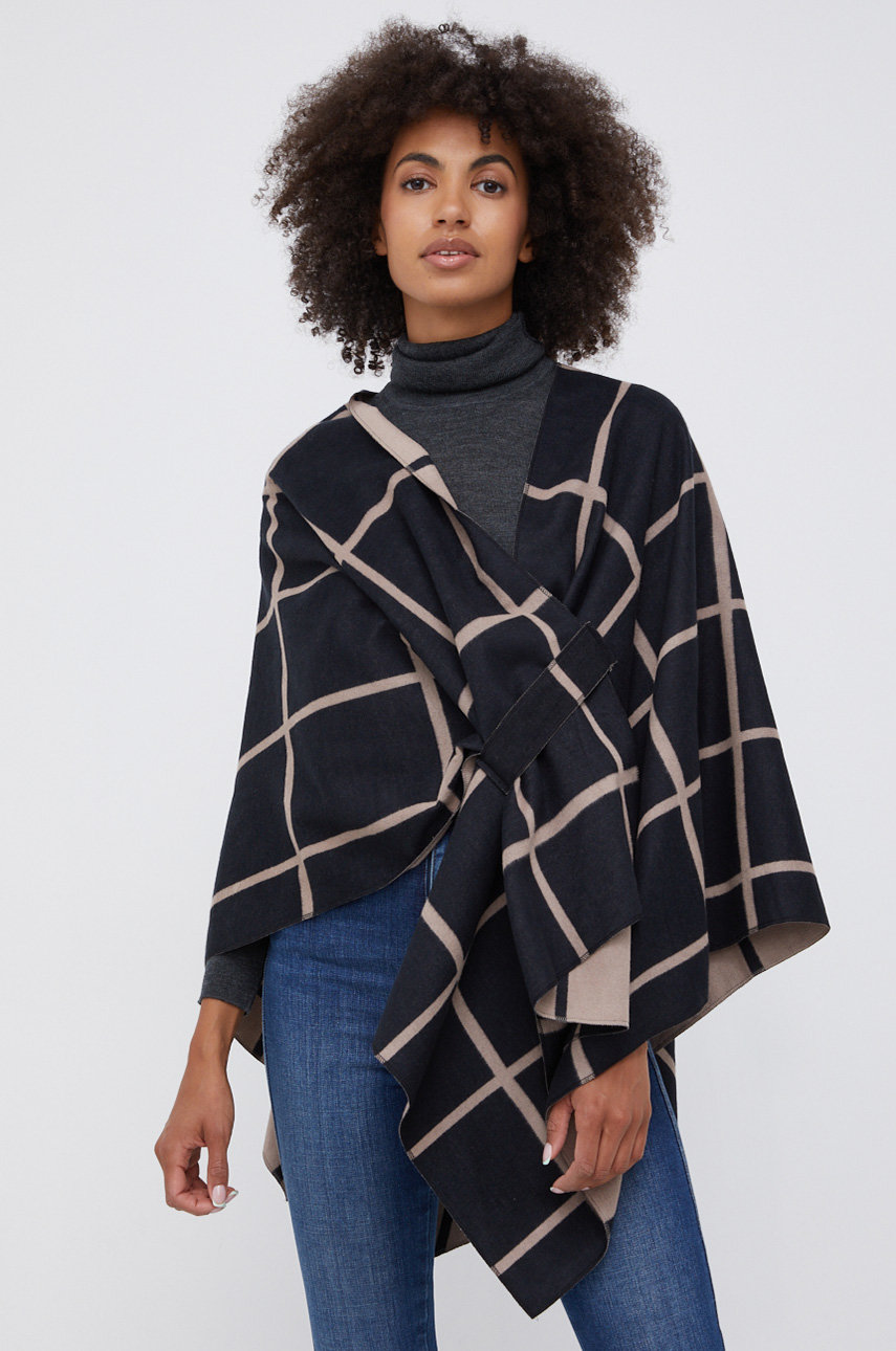 Coprispalle Per Concerti Sciarpa Poncho Donna Invernale Rossa - Maglione Lavorato A Maglia Con Grande Scollo Elegante Sciarpa Cardigan Lavorata A Maglia - 13