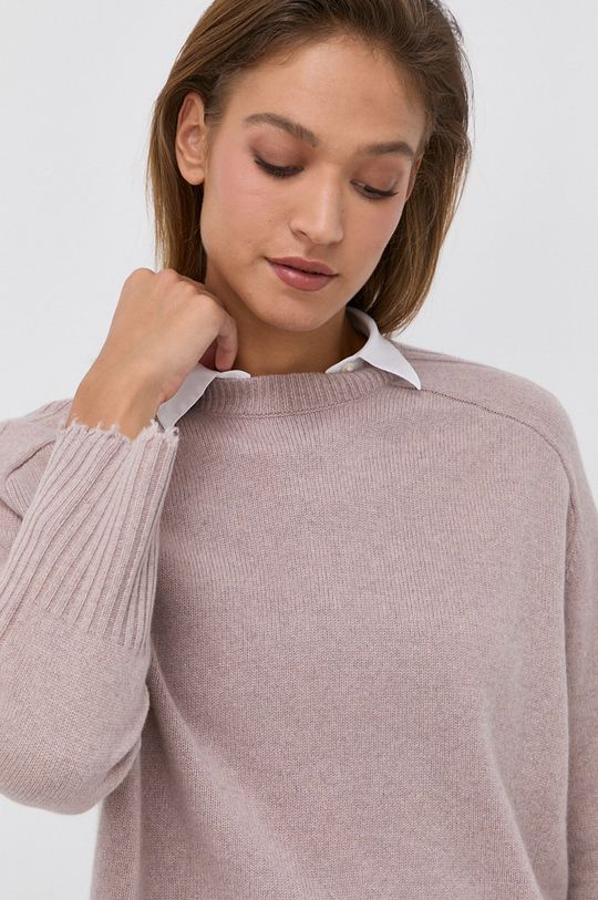 różowy AllSaints Sweter